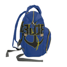 Load image into Gallery viewer, Blue Multifunctional Backpack
