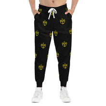 Load image into Gallery viewer, Black WC Edition All over Athletic Joggers
