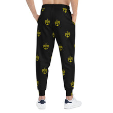 Load image into Gallery viewer, Black WC Edition All over Athletic Joggers
